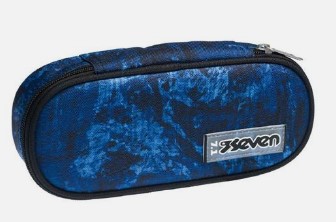 Portapenne Bustina Round Plus Freethink Boy Blue Print